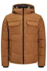 JACK &amp; JONES Jacken JACK &amp; JONES Male Wattierte Jacke Technische Kapuzen