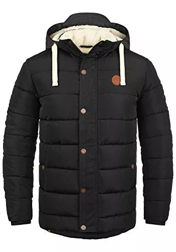 Blend Jacken Blend BHFrederic Herren Winterjacke Steppjacke Lange Jacke gefüttert mit Abnehmbarer Kapuze