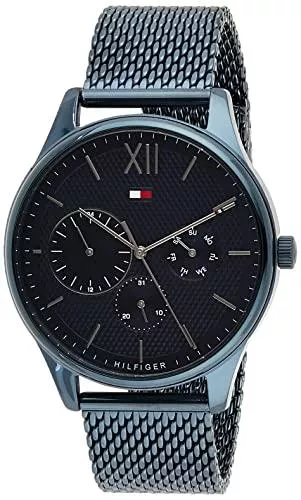 Tommy Hilfiger Uhren Tommy Hilfiger Multi Zifferblatt Quarz Uhr für Herren Edelstahlarmband