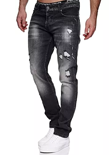 MERISH Jeans MERISH Jeans Herren Slim Fit Jeanshose Stretch Denim Designer Hose 1507