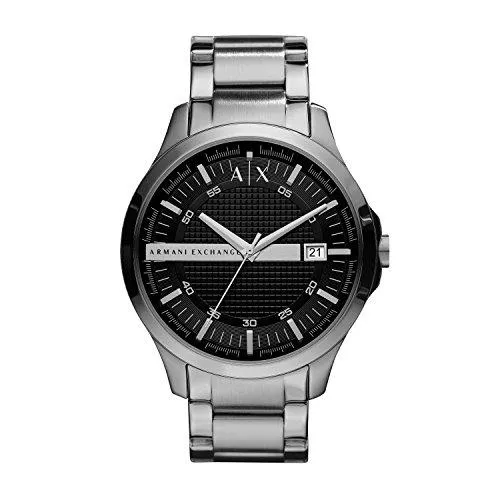 Armani Exchange Uhren Armani Exchange Herren Analog Quarz Uhr mit Edelstahl Armband