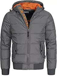 Indicode Jacken Indicode Herren Adrian ZA Steppjacke in Daunenjacken-Optik | Winterjacke Übergangsjacke