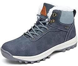Mishansha Stiefel Mishansha Winterschuhe Herren Damen Wärme Gefüttert Winterstiefel Wasserdicht Trekkingschuhe