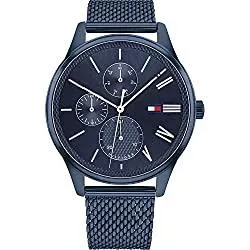 Tommy Hilfiger Uhren Besuche den Tommy Hilfiger-Store Tommy Hilfiger Herren Multi Zifferblatt Quarz Armbanduhr Damon mit Edelstahlarmband