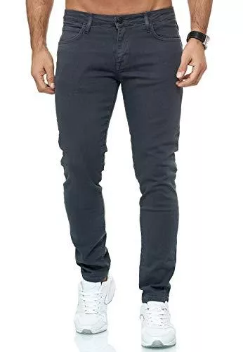 Redbridge Jeans Red Bridge Herren Jeans Hose Slim-Fit Röhrenjeans Denim Colored