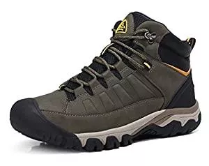 AX BOXING Stiefel AX BOXING Winterschuhe Herren Wanderschuhe Warm Gefüttert Wanderstiefel Winterstiefel Draussen Schneestiefel Trekkingschuhe Gr.41-46