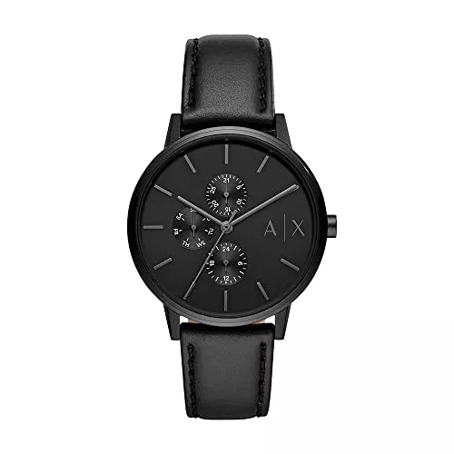 Armani Exchange Uhren Armani Exchange Herren-Multifunktionsuhr, Edelstahluhr, 42 mm Gehäusegröße
