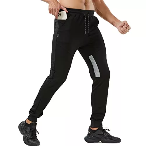 Yageshark Hosen Yageshark Herren Jogginghose Sporthose Baumwolle Fitness Slim Fit Hose Freizeithose Trainingshose Joggers Streetwear