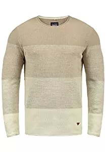 Blend Pullover & Strickmode Blend BHBenno Herren Strickpullover Feinstrick Pullover mit Rundhalsausschnitt