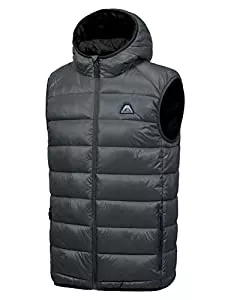Mapamyumco Westen Mapamyumco Herren Leichte Puffer Weste Warme Ärmellose Outdoorjacke Wandern Reisen Laufen