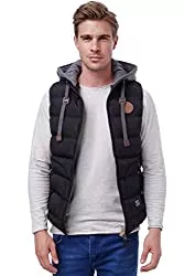 BLACKROCK Westen BLACKROCK Herren Outdoor-Weste - Slim-Fit - Abnehmbare Kapuze und Stehkragen - Moderne Stepp-Weste