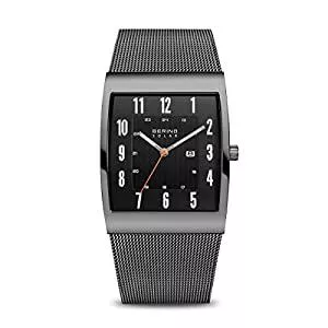 BERING Uhren BERING Herren Analog Solar Collection Armbanduhr mit Edelstahl Armband und Saphirglas