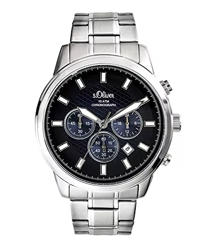 s.Oliver Uhren s.Oliver Time Herren-Armbanduhr