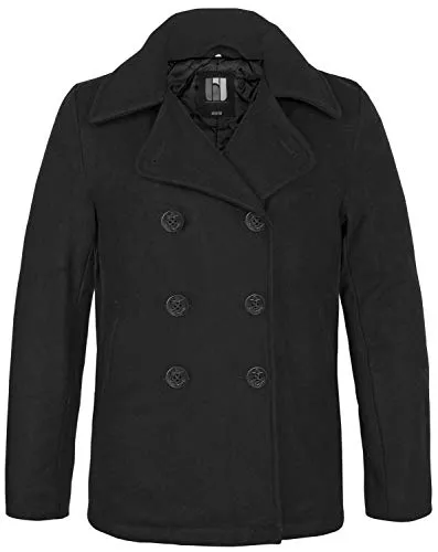 bw-online-shop Jacken bw-online-shop Navy Pea Coat Marine Colani Wintermantel Jacke