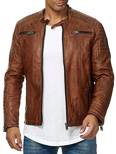 Redbridge Jacken Redbridge Herren Jacke Übergangsjacke Bikerjacke Freizeitjacke Gesteppt