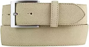 BELTINGER Gürtel BELTINGER Hochwertiger Gürtel mit Edelstahl-Gürtelschnalle aus Veloursleder 4 cm | Velour-Ledergürtel für Damen Herren 40mm | Wildleder-Gürtel 4cm