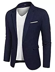 MAXMODA Blazer MAXMODA Herren Sakko Leinenstruktur Slim Fit Männer Blazer Modern Freizeit Leichte Jackett