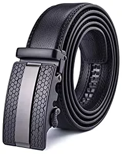 Xhtang Gürtel Xhtang Gürtel Herren Automatik Gürtel mit Automatikschließe-3,5cm Breite