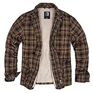 bw-online-shop Jacken bw-online-shop Classic Sherpa Jacke Holzfäller Lumber Herren Hemdjacke
