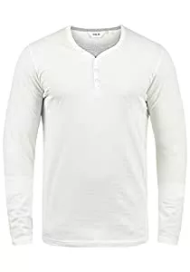 !Solid Langarmshirts !Solid SDDoriano Herren Longsleeve Langarmshirt Shirt mit Grandad-Ausschnitt