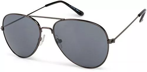 styleBREAKER Sonnenbrillen & Zubehör styleBREAKER Kinder Pilotenbrille mit Edelstahl Metall Gestell, verspiegelt oder getönt, Fliegerbrille, Sonnenbrille