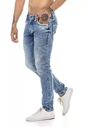 Redbridge Jeans Redbridge Jeans für Herren Freizeit-Hose Denim Pants Used Look