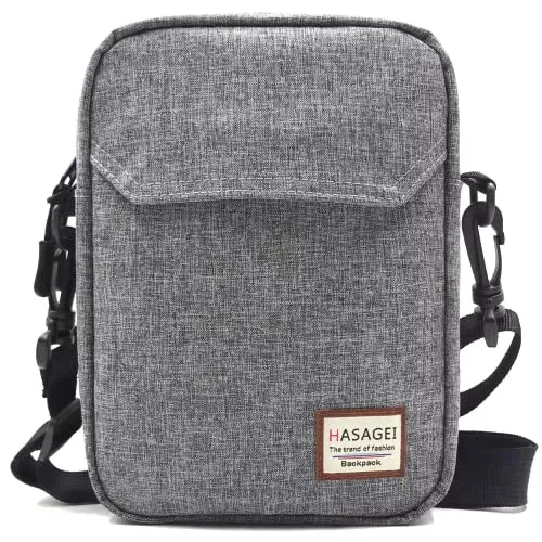 HASAGEI Taschen & Rucksäcke HASAGEI Umhängetasche Herren Klein Tasche Schultertasche Damen Messenger Bag Klein Crossbody Wasserdicht Tasche Freizeit Reisen Sport Shopper Festival Tasche