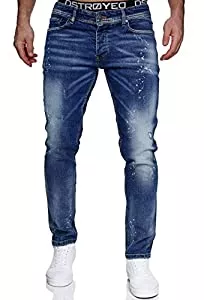 MERISH Jeans MERISH Jeans Herren Slim Fit Jeanshose Stretch Denim Designer Hose 1507