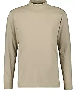 Ragman Langarmshirts Ragman Herren Stehkragenshirt Langarm