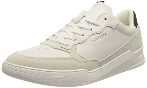 Tommy Hilfiger Sneaker & Sportschuhe Tommy Hilfiger Herren Elevated Cupslole Leder Cupsole Sneaker