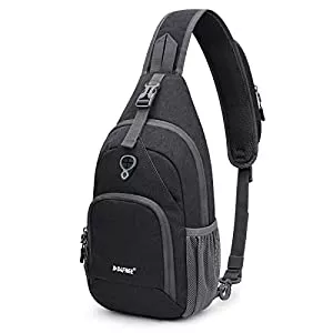 G4Free Taschen & Rucksäcke G4Free Brusttasche Schulterrucksack Sling Bags Umhängetasche Crossbody Herren Damen für Reise Wandern Radfahren Laufen Klettern