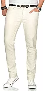 ALESSANDRO SALVARINI Jeans A. Salvarini Herren Designer Jeans Hose Stretch Basic Jeanshose Regular Slim