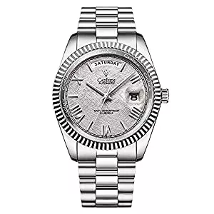 CADISEN Uhren CADISEN Automatik Uhr Herren Mechanische Automatikuhr Saphirglas Und Edelstahlarmband Uhr…