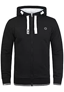 !Solid Kapuzenpullover !Solid SDBenjaminZip Herren Sweatjacke Kapuzenjacke Hoodie mit Kapuze und Reißverschluss