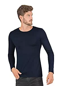Trigema Langarmshirts Trigema Herren Langarm-Shirt