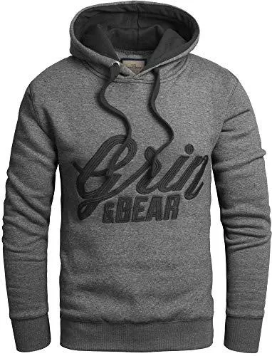 Grin&amp;Bear Kapuzenpullover Grin&amp;Bear Herren Slim fit Kapuzenpullover, GEC469