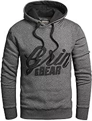 Grin&amp;Bear Kapuzenpullover Grin&amp;Bear Herren Slim fit Kapuzenpullover, GEC469