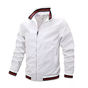 Generic Jacken Herren Mantel Regular Fit Windbreaker Einheitliche Farbe Langärmel Klassisch Jacket Elastische Manschette Thermisch Verdicken Outfits