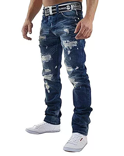 Redbridge Jeans Redbridge Jeans Herren Hose Destroyed Denim Jeanshosen RB-157 | RB-162 | RB-171