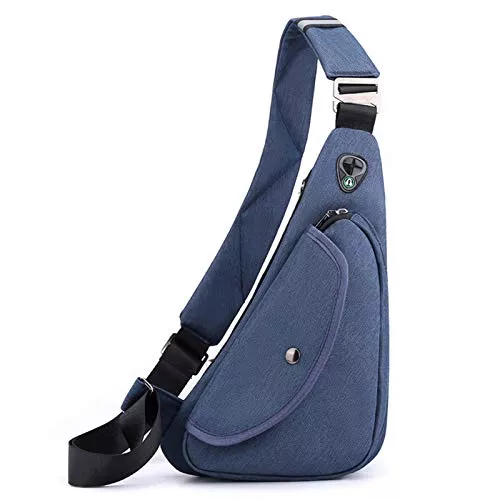 FANDARE Taschen & Rucksäcke FANDARE Ultraleicht Brusttasche Herren Sling Bag Umhängetaschen Schultertasche Sporttasche Crossbody Bag für Freien Reisen Wandern Hiking Joggen Crosscover Daypacks