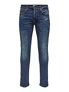 ONLY &amp; SONS Jeans ONLY &amp; SONS Male Regular fit Jeans ONSWeft med Blue