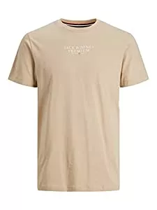 JACK & JONES T-Shirts JACK & JONES Male T-Shirt Crew Neck
