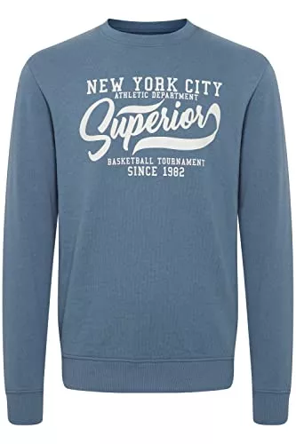 Indicode Pullover & Strickmode Indicode IDGalilero Herren Sweatshirt Pullover Pulli mit Rundhalsausschnitt