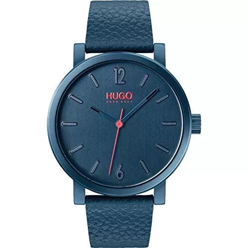 HUGO Uhren HUGO Herren Analog Quartz Armbanduhr