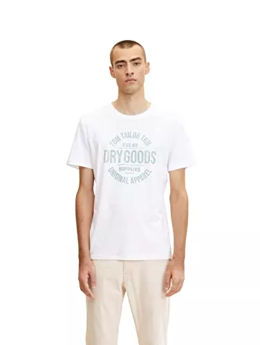 TOM TAILOR T-Shirts TOM TAILOR Herren 1034536 T-Shirt mit Print
