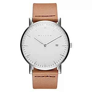MELLER Uhren MELLER Unisex Erwachsene Analog Quarz Uhr mit Leder Armband 1B-1CAMEL1