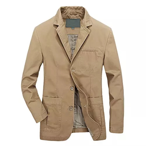 Allthemen Blazer Allthemen Sakko Herren Jackett Sportlich Slim Fit Freizeit Blazer