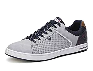 ARRIGO BELLO Sneaker & Sportschuhe ARRIGO BELLO Herren Freizeitschuhe Schuhe Sneakers Wanderschuhe Leders Laufschuhe Leichtgewicht Outdoor Gemütlich Trainers Größe 41-46