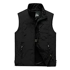 Cicilin Westen Cicilin Warme Weste mit Fleece-Innenfutter, Fotografie, Pfirsich, Jacke, Mantel, ärmellos, Stehkragen
