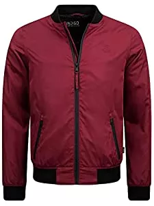 Indicode Jacken Indicode Herren Cormick Jacke mit Stehkragen & Reißverschluss | Übergangsjacke für Männer